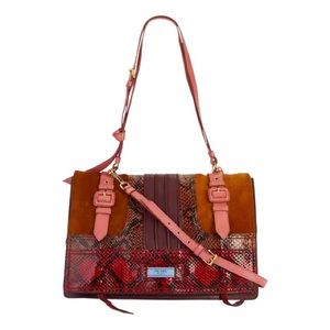 Prada Rare Python Shoulder Bag Fall 2017